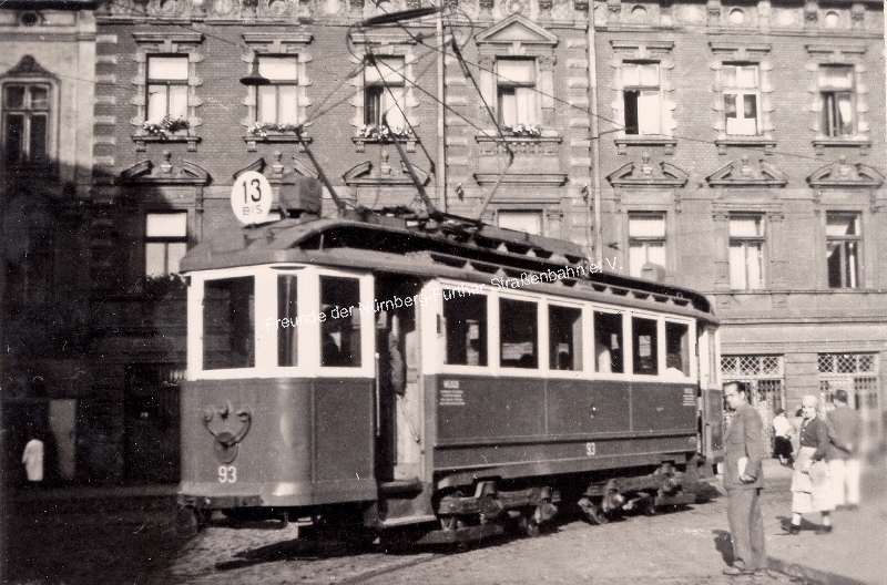 17 ca 1965 Zeppelinwagen im letzten Einsatzzustand in Krakau